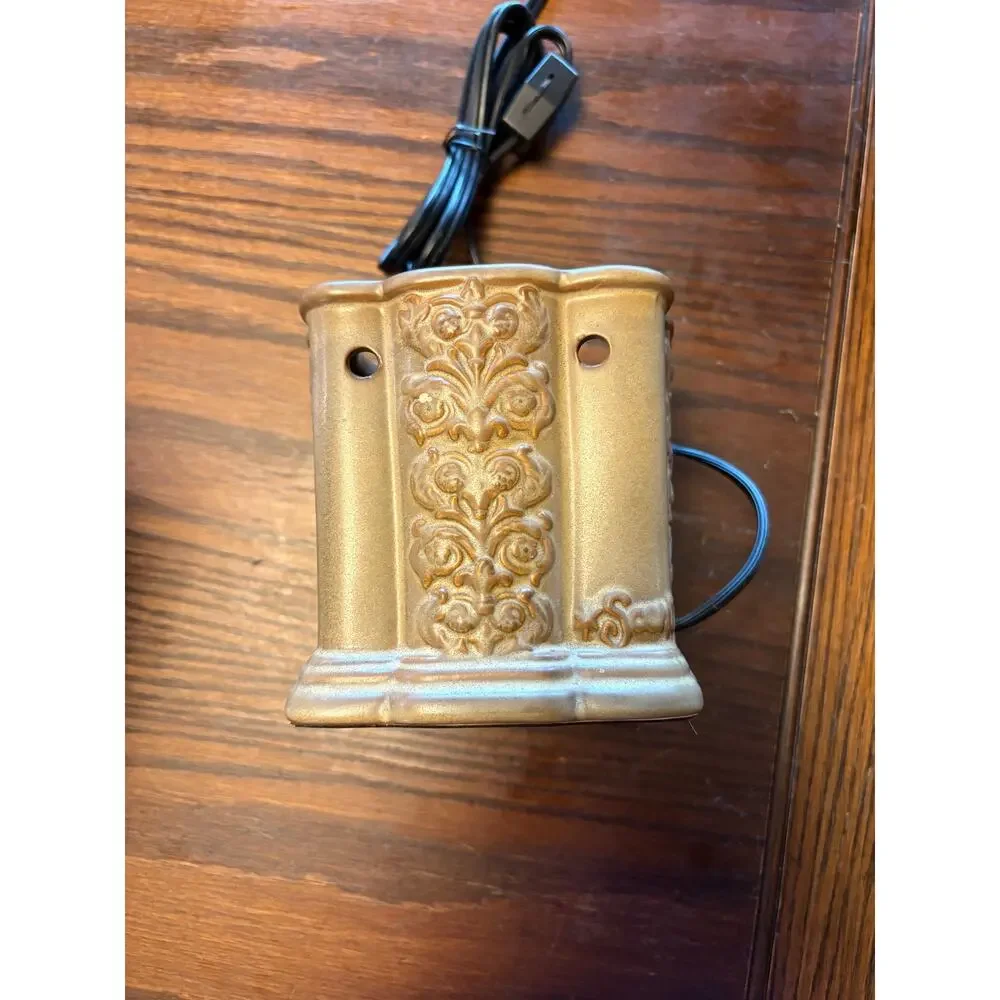Scentsy Trellis Tuscan Style Full Size Wax Warmer No Dish - Picture 4 of 6